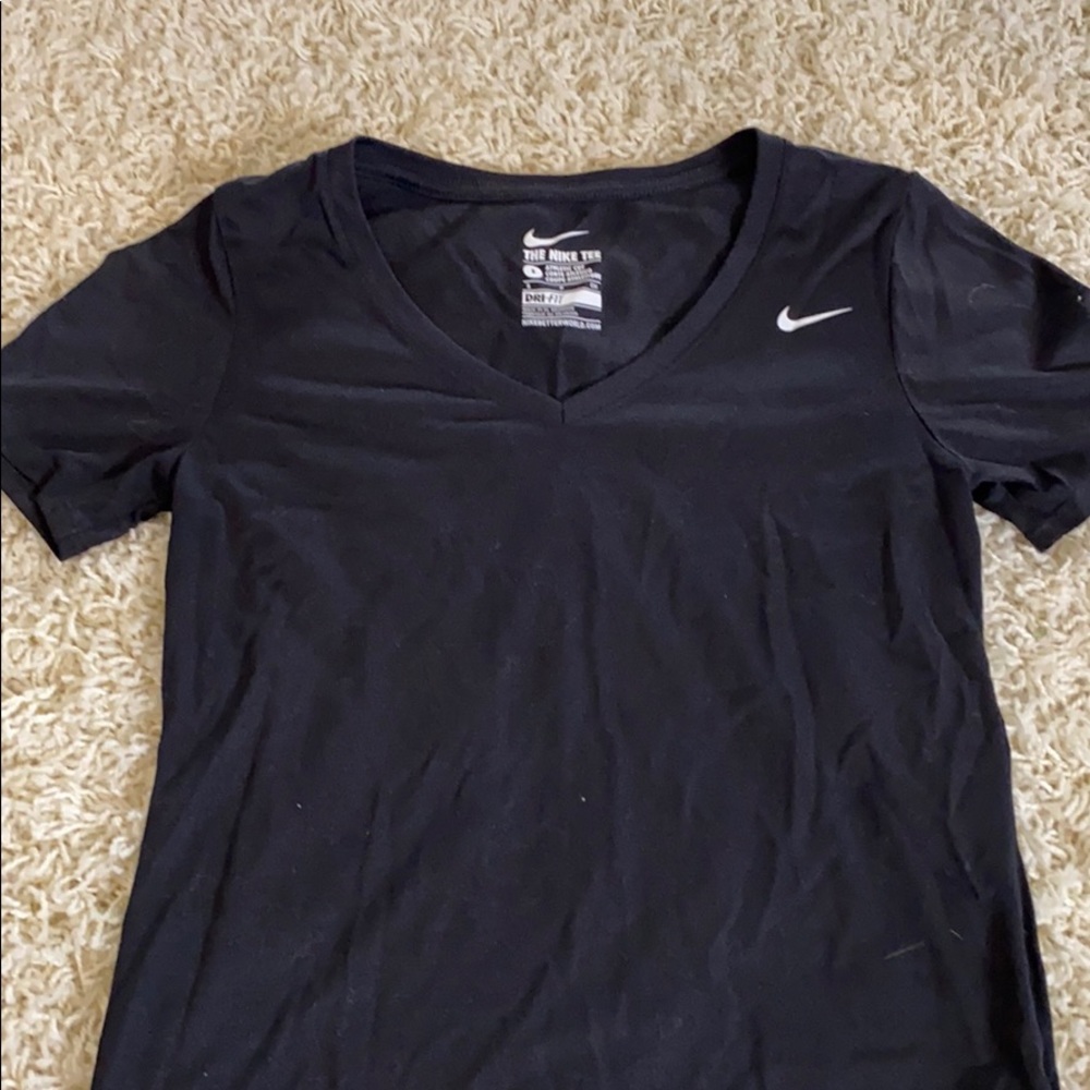 Nike Tee Dri Fit Shirt Black Small